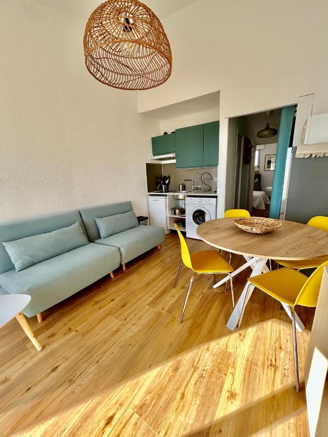 Superbe T2 Avec Terrasse Et Vue Su Mer Quartier Des Quilles A Sète Esterno foto